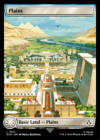 Plains ACR-101 Assassin's Creed Magic card