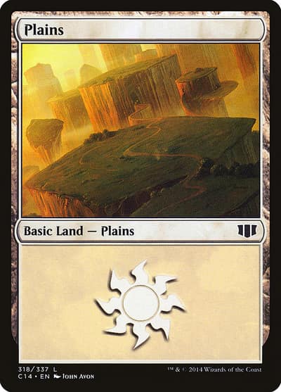 Plains C14-318 Commander 2014 Magic card