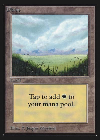 Plains CEI-288 Intl. Collectors' Edition Magic card