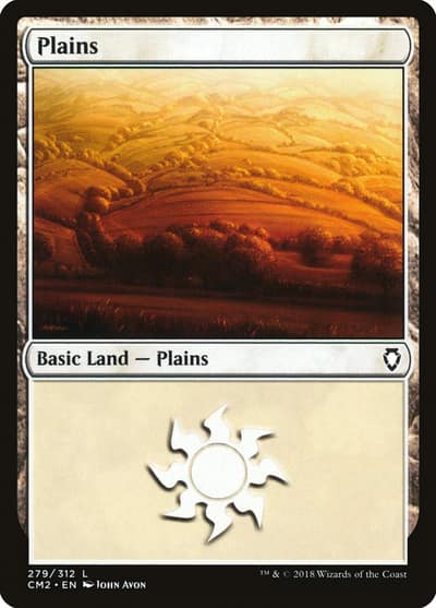Plains CM2-279 Commander Anthology Volume II Magic card