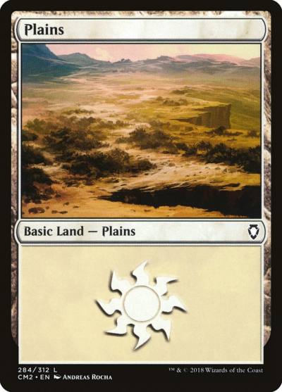 Plains CM2-284 Commander Anthology Volume II Magic card