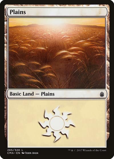 Plains CMA-285 Commander Anthology Magic card