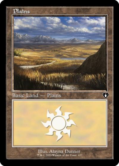 Plains CMM-437 Commander Masters Magic card