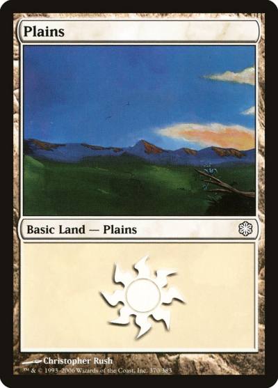 Plains CST-370 Coldsnap Theme Decks Magic card