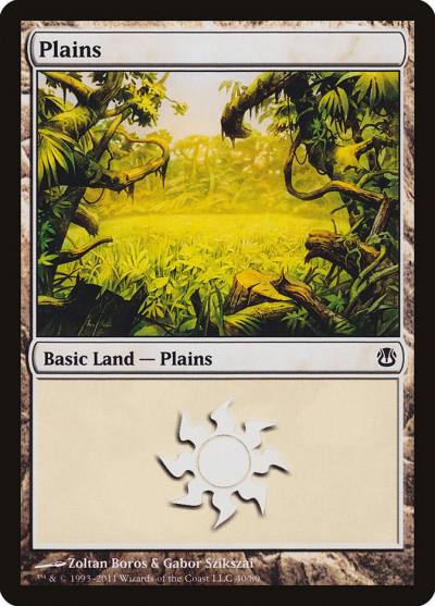 Plains DDH-40 Duel Decks: Ajani vs. Nicol Bolas Magic card