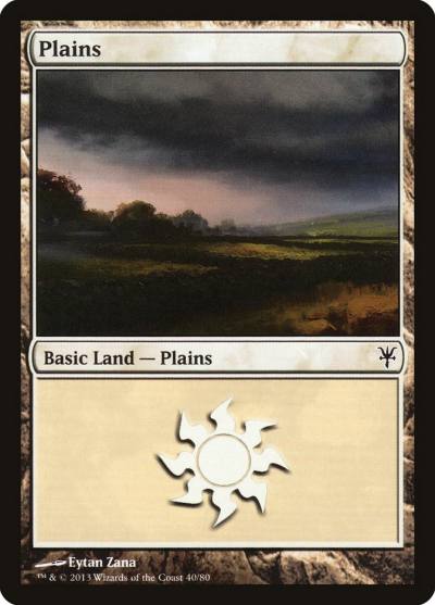 Plains DDK-40 Duel Decks: Sorin vs. Tibalt Magic card