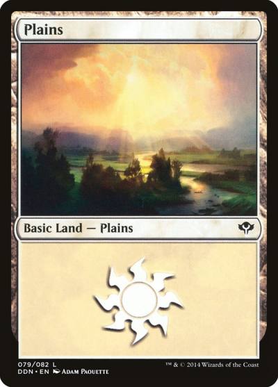 Plains DDN-79 Duel Decks: Speed vs. Cunning Magic card
