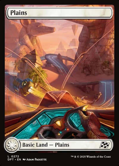 Plains DFT-272 Aetherdrift Magic card