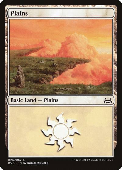 Plains DVD-26 Duel Decks Anthology: Divine vs. Demonic Magic card