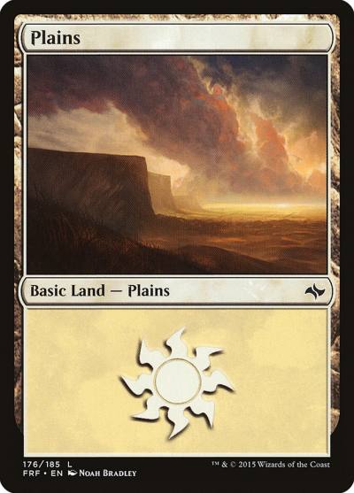 Plains FRF-176 Fate Reforged Magic card