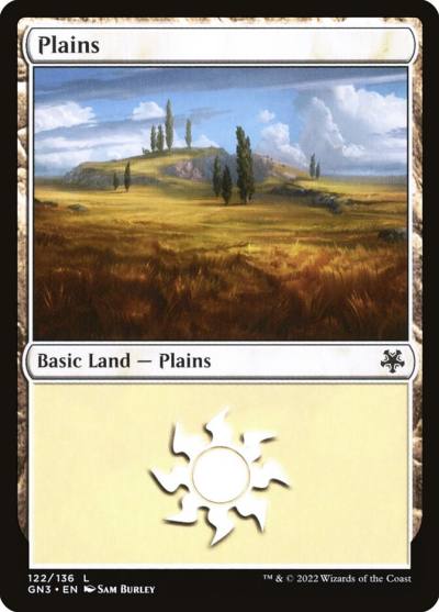 Plains GN3-122 Game Night: Free-for-All Magic card