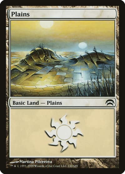 Plains HOP-142 Planechase Magic card