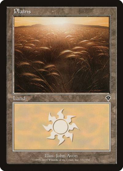 Plains INV-331 Invasion Magic card