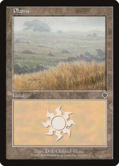 Plains INV-333 Invasion Magic card
