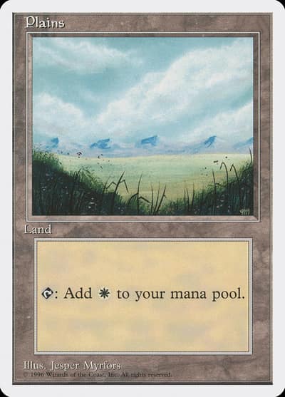 Plains ITP-53 Introductory Two-Player Set Magic card