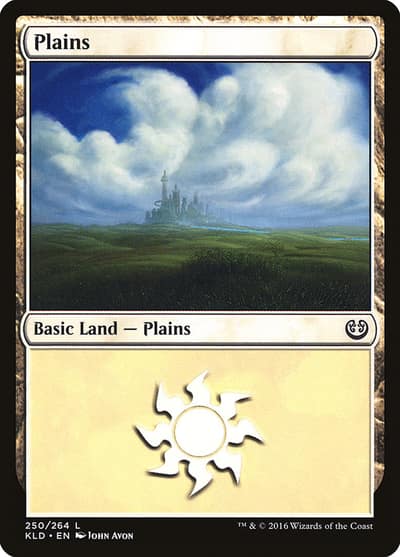 Plains KLD-250 Kaladesh Magic card