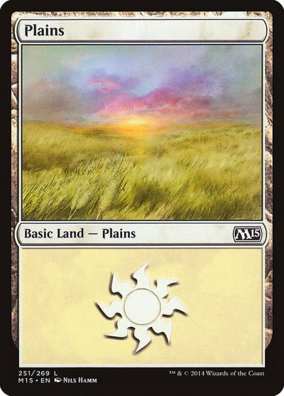 Plains M15-251 Magic 2015 Magic card