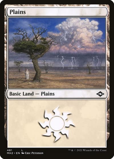 Plains MH2-481 Modern Horizons 2 Magic card