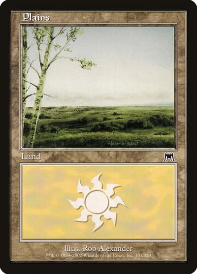 Plains ONS-331 Onslaught Magic card