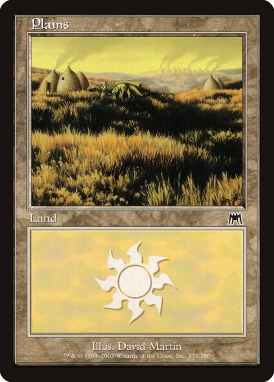 Plains ONS-333 Onslaught Magic card