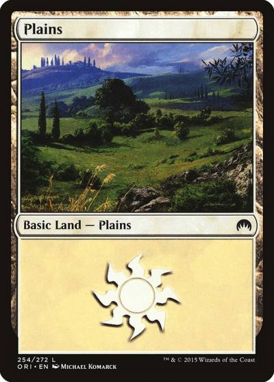 Plains ORI-254 Magic Origins Magic card