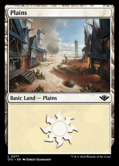 Plains OTJ-277 Outlaws of Thunder Junction Magic card