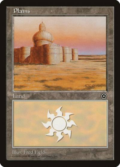 Plains P02-152 Portal Second Age Magic card