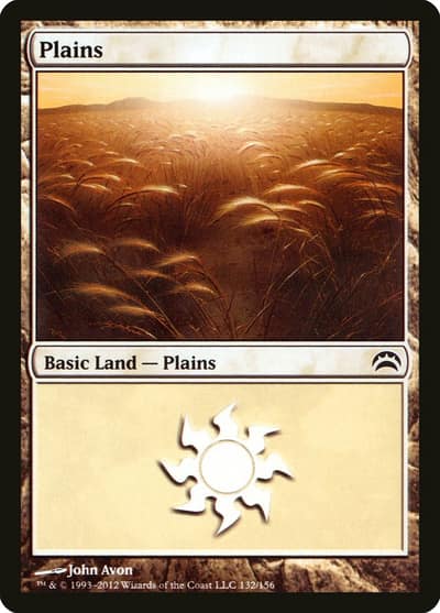 Plains PC2-132 Planechase 2012 Magic card