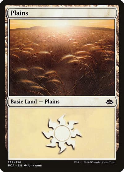 Plains PCA-132 Planechase Anthology Magic card