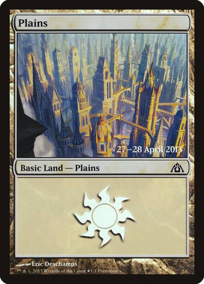 Plains PDGM-157STAR Dragon's Maze Promos Magic card
