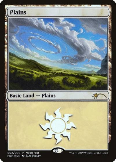 Plains PF19-2 MagicFest 2019 Magic card