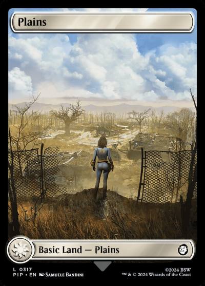 Plains PIP-317 Fallout Magic card