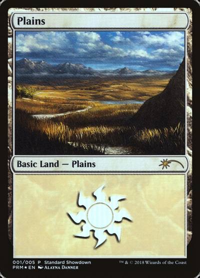 Plains PSS3-1 M19 Standard Showdown Magic card