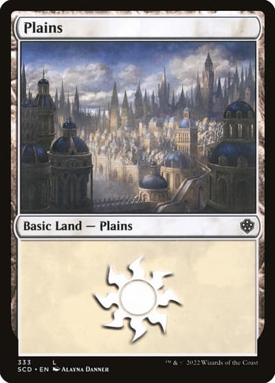 Plains SCD-333 Starter Commander Decks Magic card