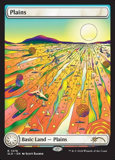 Plains SLD-1478 Secret Lair Drop Magic card