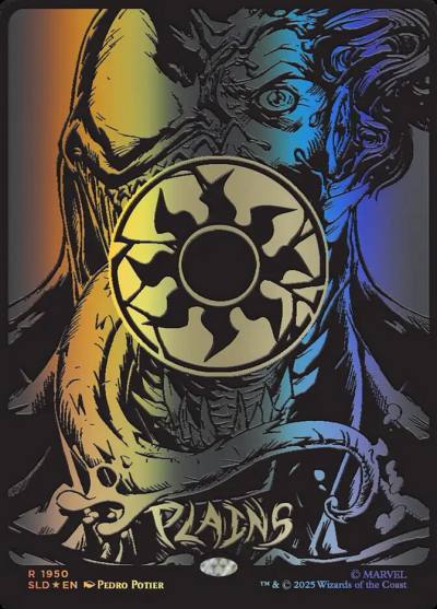 Plains SLD-1950 Secret Lair Drop Magic card