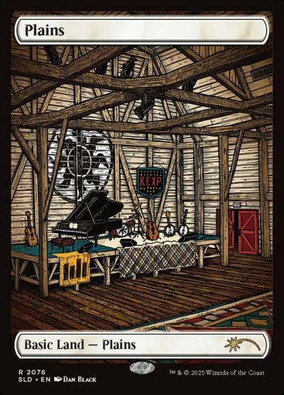 Plains SLD-2076 Secret Lair Drop Magic card