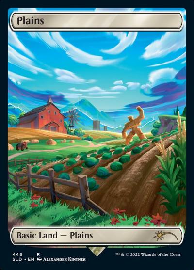 Plains SLD-448 Secret Lair Drop Magic card