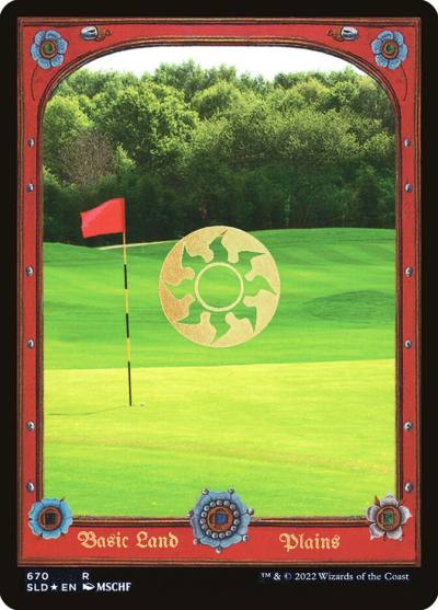 Plains SLD-670 Secret Lair Drop Magic card