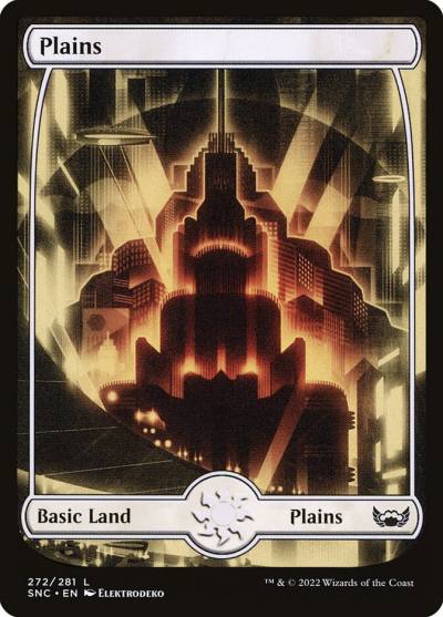 Plains SNC-272 Streets of New Capenna Magic card