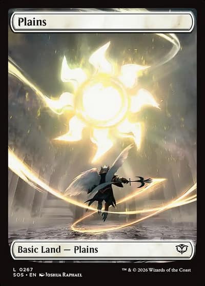 Plains SOS-267 Secrets of Strixhaven Magic card