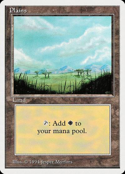 Plains SUM-293 Summer Magic / Edgar Magic card