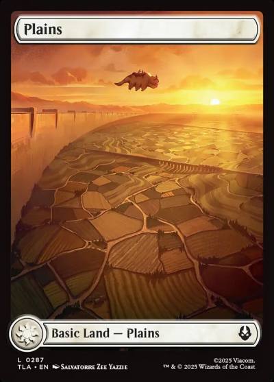 Plains TLA-287 Avatar: The Last Airbender Magic card