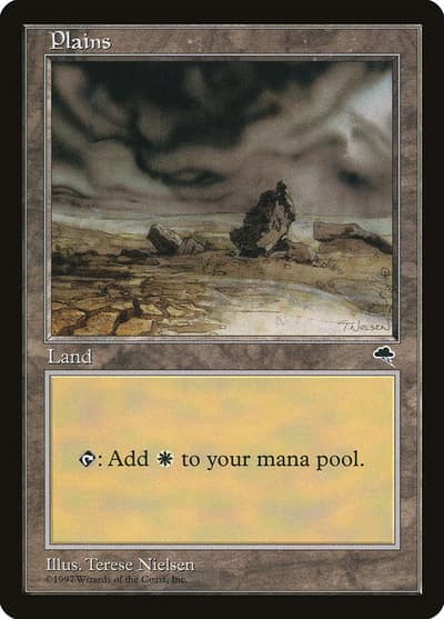 Plains TMP-331 Tempest Magic card