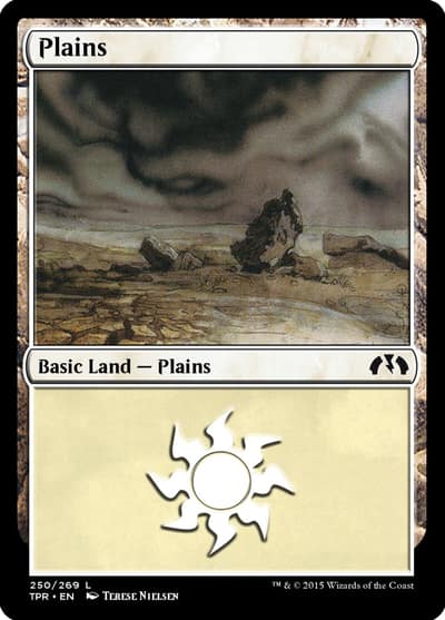 Plains TPR-250 Tempest Remastered Magic card