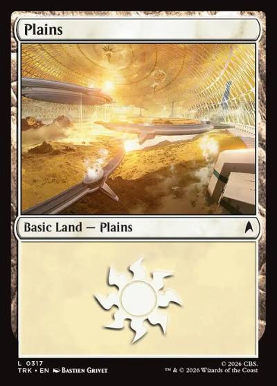 Plains TRK-317 Star Trek Magic card