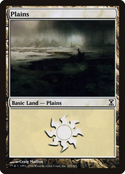 Plains TSP-283 Time Spiral Magic card