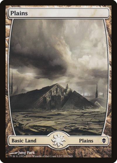 Plains ZEN-231 Zendikar Magic card