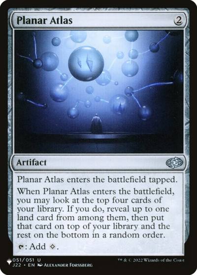 Planar Atlas PLST-J22-51 The List Magic card