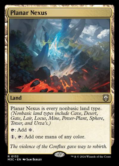 Planar Nexus M3C-132 Modern Horizons 3 Commander Magic card
